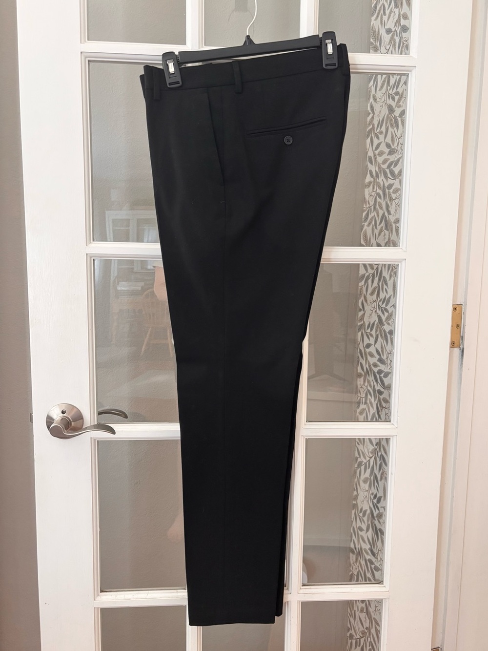 H&M Slim-Fit Suit Pant Black Waist 31